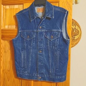 Levi’s Vintage Trucker's Vest M EUC